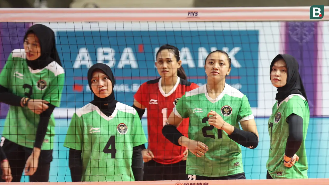 Foto: Sikat Myanmar, Wilda Siti Nurfadhilah dkk Hampir Pasti Lolos ke Semifinal Bola Voli Putri SEA Games 2023