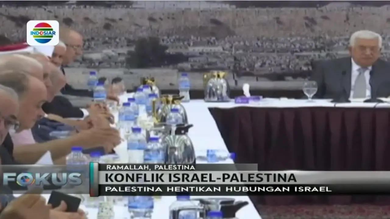 Palestina Hentikan Hubungan Diplomatik Dengan Israel 