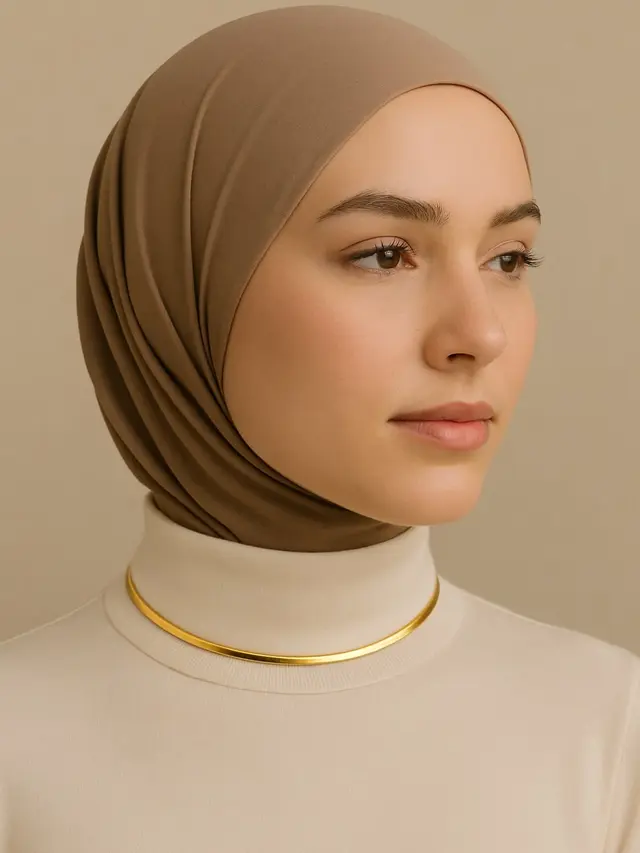 Model Kalung Emas untuk Wanita Berhijab