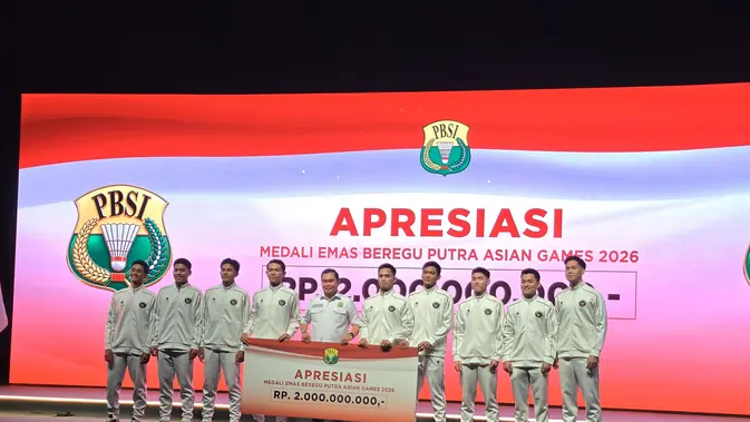 Bulu Tangkis Indonesia Panen Dua Emas di Asian Games 2026, PBSI Ingatkan Jangan Cepat Puas