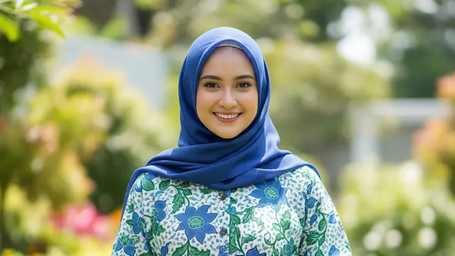 Gamis Batik Loose Fit untuk Wanita Berhijab yang Suka Kenyamanan