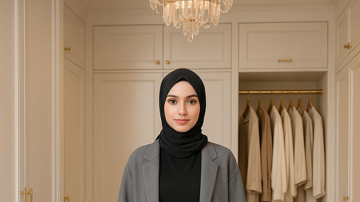 10 Inspirasi Padu Padan Gamis dan Outer Oversize yang Viral di Media Sosial 2025
