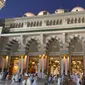 Suasana Masjid Nabawi di Madinah Al Munawwarah. (Liputan6.com/Muhammad Ali)
