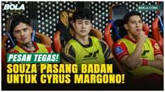 Mauricio Souza menegaskan Cyrus Margono tetap dipercaya di Persija meski tidak dimainkan kontra Persebaya di SUGBK, Sabtu (11/4/2026), karena faktor taktis dan kesiapan pemain.