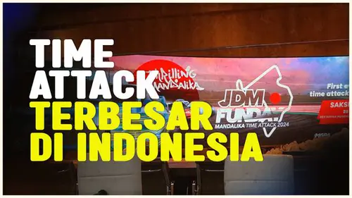 VIDEO: JDM Funday 2024 Bakal Digelar di Sirkut Mandalika, Jadi Balapan Time Attack Terbesar di Indonesia