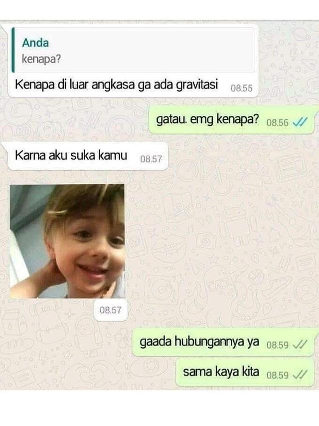 6 Chat Gagal Gombal Ini Kocak Banget, Balasan Penuh Plot Twist