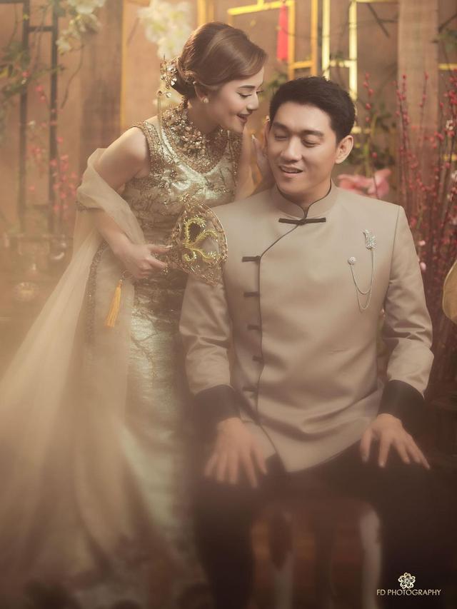 7 Pemotretan Prewedding Ifan Seventeen dan Citra Monica Bergaya Mandarin