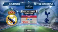 Liga Champions 2017-2018 Real Madrid Vs Tottenham Hotspur (Bola.com/Adreanus Titus)
