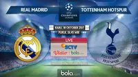 Saksikan Live Streaming Real Madrid Vs Tottenham di Bola.com