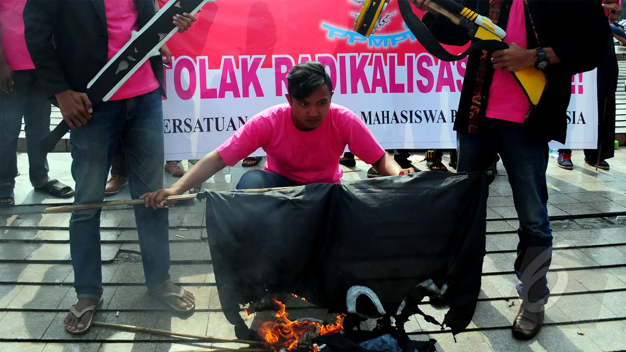 Teaterikal Menolak ISIS di Bundaran HI