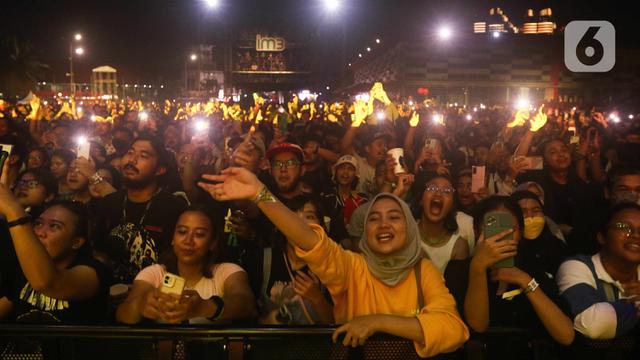 Suasana Malam Pangggung Pestapora 2022