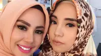 Salmafina Khairunnisa dan ibunya [foto: instagram/@heidysunan]