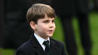Pangeran Louis dalam Misa Natal 2024. (Oli SCARFF / AFP)