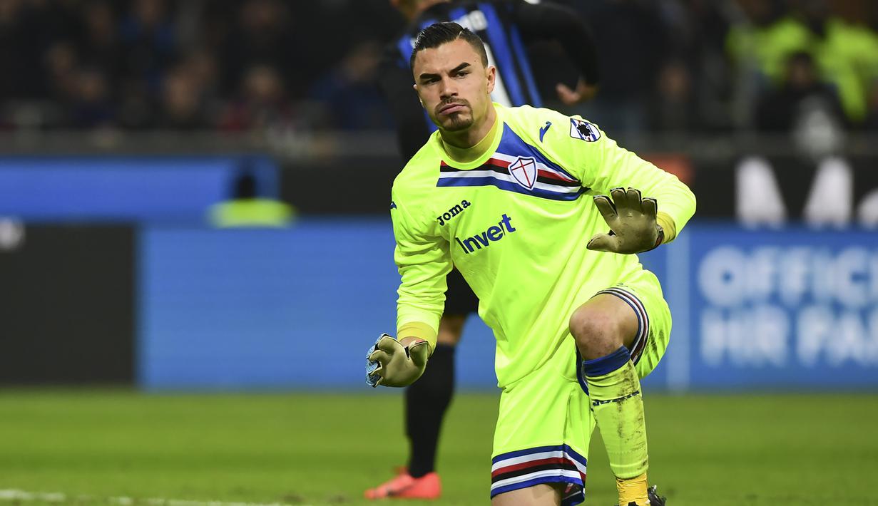 5. Emil Audero (Sampdoria) – 9 Clean Sheets (AFP/Miguel Medina)
