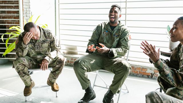 Ilustrasi tertawa, lucu