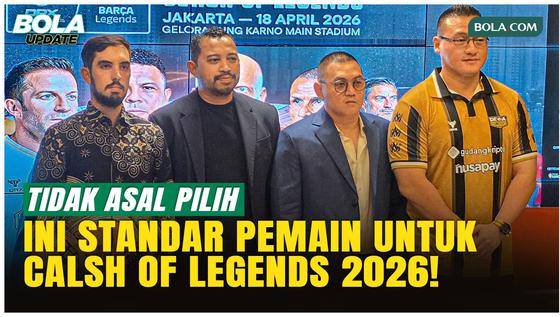 Tidak Asal Pilih, Ini Standar Pemain yang Bakal Bertarung di Clash of Legends 2026