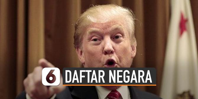 VIDEO: Daftar Negara Diduga Dilarang Lakukan Perjalanan ke AS