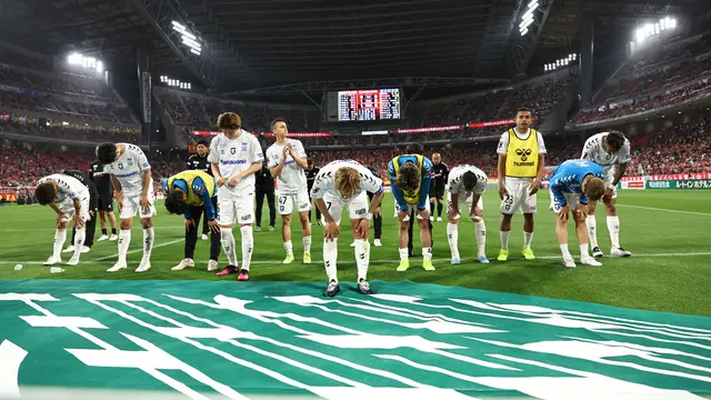 FOTO Tim Gamba Osaka - J1 League