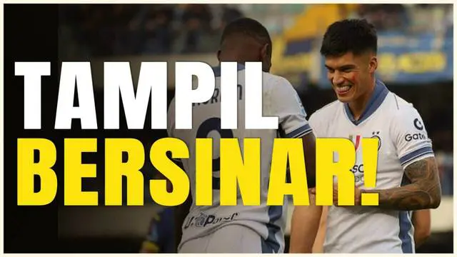 Berita video pemain sayap Inter Milan, Joaquin Correa jadi pemain terbaik di laga Inter yang bertandang ke markas Hellas Verona. Correa sumbang satu gol dan dua assist dalam kemenangan telak 5-0.