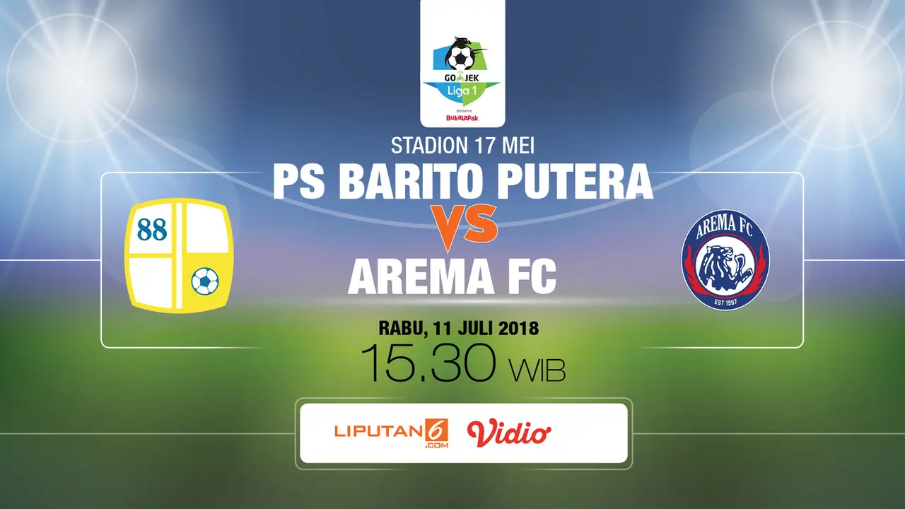 Prediksi Barito putera vs Arema