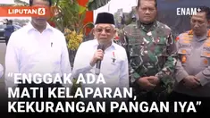 Bukan Kelaparan, Wapres Ma&rsquo;ruf Sebut Penduduk Yahukimo Meninggal Akibat Kekurangan Pangan