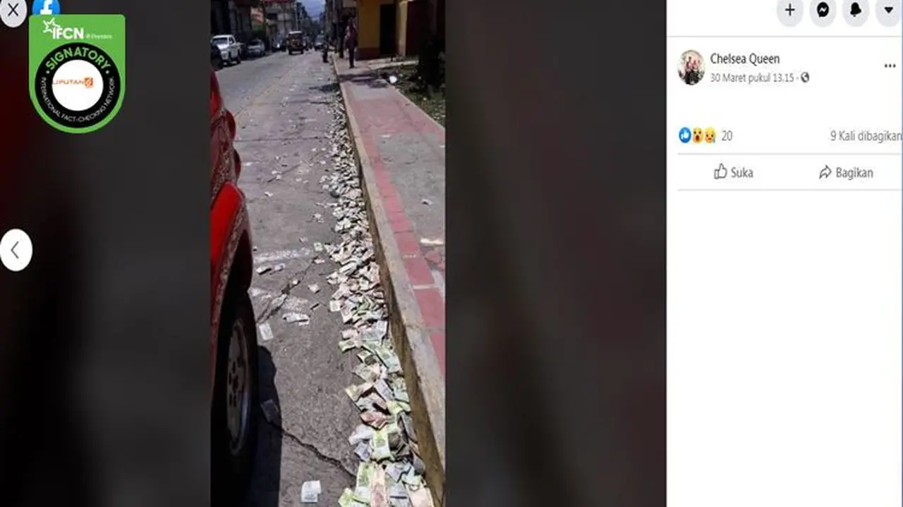 Gambar Tangkapan Layar Foto Tentang Kerusuhan di Venezuela