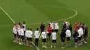 Jelang laga kontra Aljazair, Timnas Jerman menggelar sesi latihan di Stadion Beira-Rio, Porto Alegre, (29/6/2014). (REUTERS/Henry Romero)