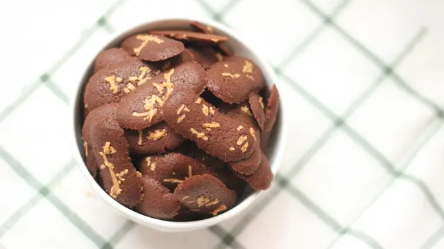 resep lidah kucing coklat