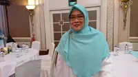 Galuh Sukmara Soejanto, pendiri The Little Hijabi, rumah belajar yang dikhususkan untuk anak-anak tuli dengan pimpinan, guru, hingga staf kebersihan merupakan teman tuli. (Liputan6.com/Dinny Mutiah)