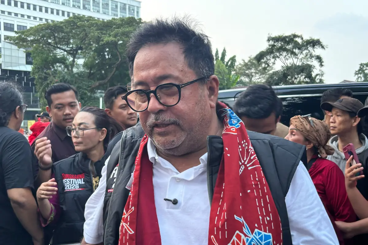 Rano Karno di Taman Proklamasi, Menteng