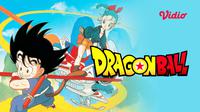 Anime Dragon Ball kini hadir di platform streaming Vidio. (Dok. Vidio)