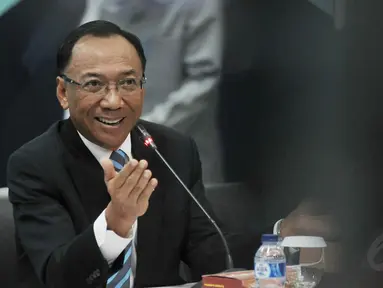 Hari ini, Rabu (3/9/14), Menteri ESDM Jero Wacik resmi ditetapkan sebagai tersangka. (Liputan6.com/Johan Tallo)