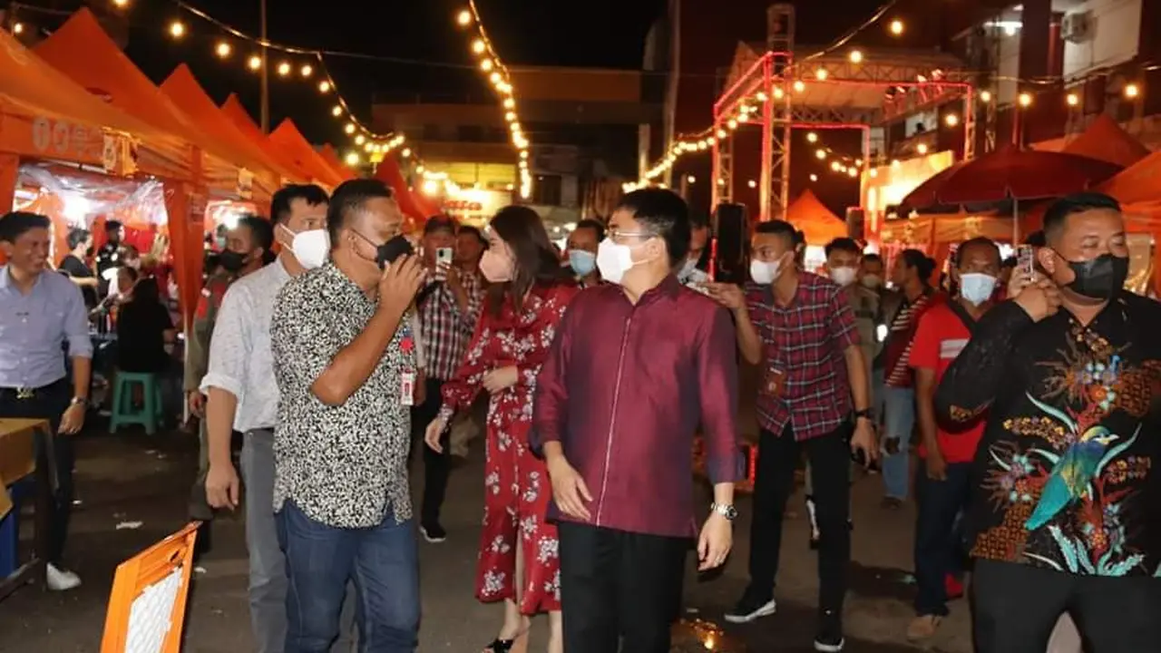 Lokasi ini juga diketahui merupakan tempat berlangsungnya kegiatan Manado Christmas Fair 2021.