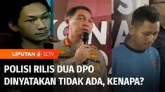 Polisi yang tadinya merilis ada tiga DPO pelaku pembunuhan Vina dan kekasihnya menyatakan hanya ada satu DPO, yaitu Pegi yang sudah ditangkap. Hal ini membuat publik bertanya-tanya, mengapa tiba-tiba dua DPO lainnya dinyatakan tidak ada? Spekulasi li...