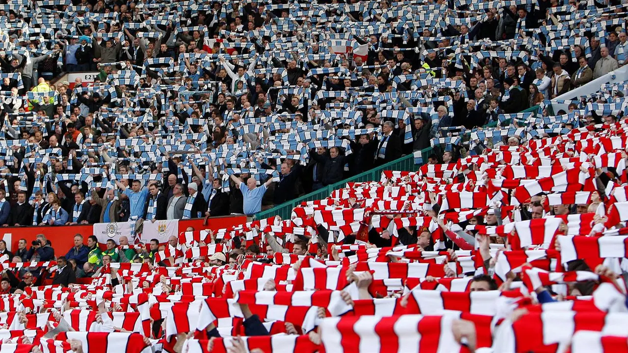 Suporter Manchester United dan Manchester City