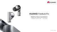 Tampilan Huawei FreeBuds Pro yang akan hadir di Indonesia. (Dok. Huawei)