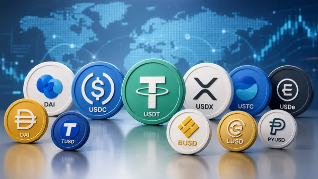 Ilustrasi stablecoin. (Gambar by AI)