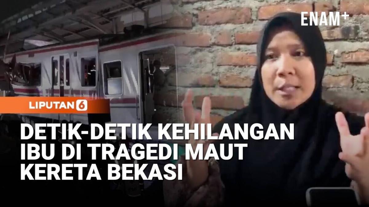 Kesaksian Pilu Korban Tragedi Maut Kereta Bekasi