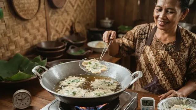 Cara Menggoreng Tempe Mendoan agar Tidak Terlalu Berminyak
