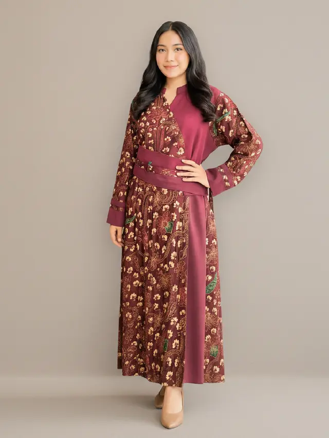 Dress batik dari Tjakrawala Batik & Crafts. Dok. Tjakrawala Batik & Crafts