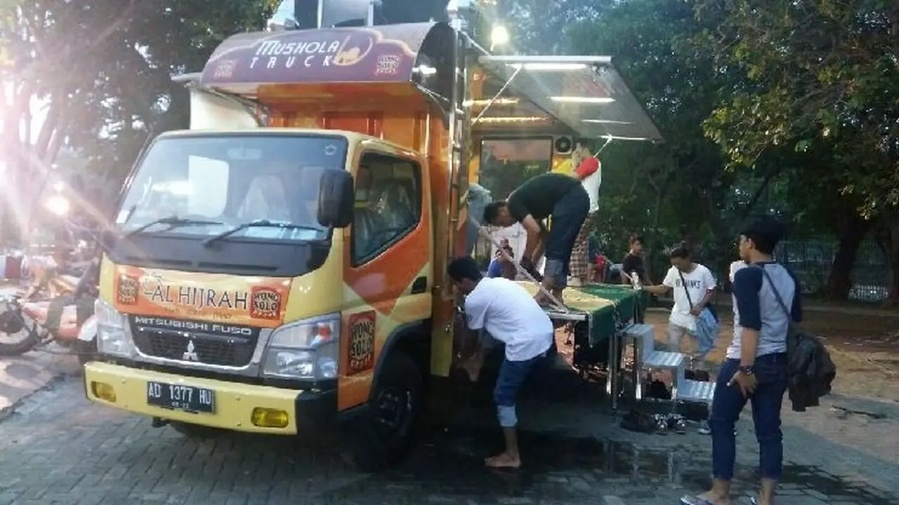 Musala berjalan (Arief A/Liputan6.com)