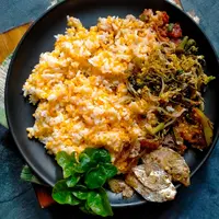 Ilustrasi Nasi Jagung. Credit via Shutterstock.com