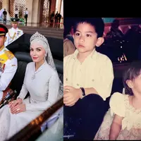 Melihat ekspresi salting dengan gaya anggun dari Anisha Rosnah yang dipuji Pangeran Mateen (@support.anishaik)