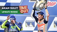 Legenda MotoGP, Kevin Schwantz, pesimistis Marc Marquez bisa melewati pencapaian Valentino Rossi.