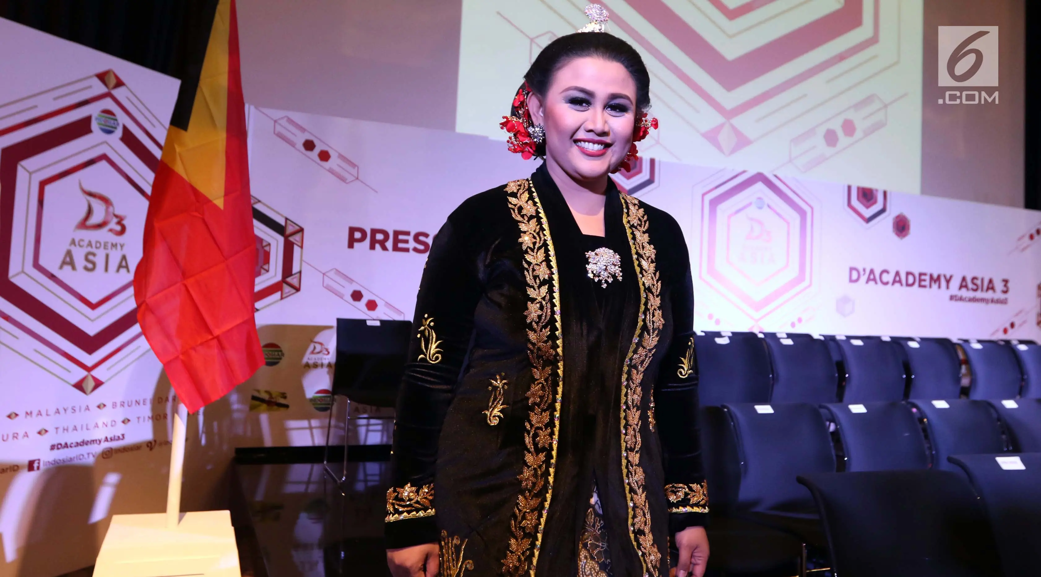 Tia AFI mewakili Indonesia di ajang Dangdut Academy Asia 3 (Helmi Afandi/)