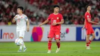 Hokky Caraka hanya dimainkan selama 45 menit saat Timnas Indonesia berhadapan dengan Vietnam di Stadion Utama Gelora Bung Karno, Jakarta, Kamis (21/3/2024) malam WIB ddalam lanjutan Kualifikasi Piala Dunia 2026 (Bola.com/Bagaskara Lazuardi)