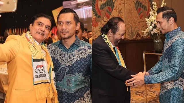 6 Potret Terbaru AHY Kini Berjenggot dan Berkumis, Makin Berkarisma