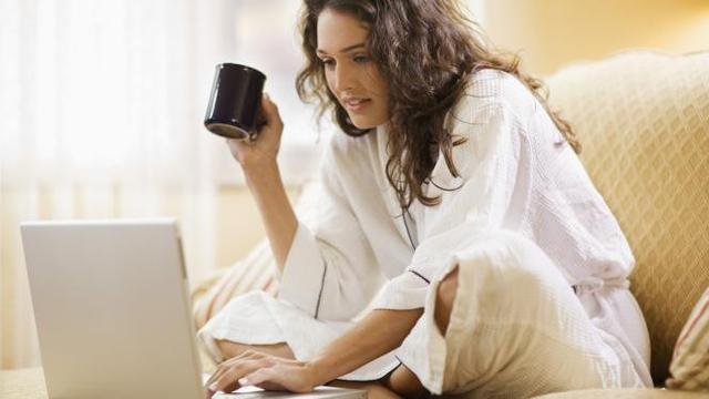 ilustrasi bekerja dari rumah