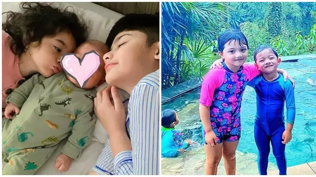 6 Potret King Faaz dan Arsy Hermansyah Bareng Adiknya, Kakak Penyayang