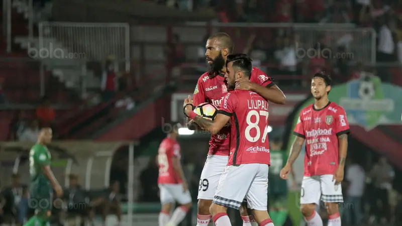 Bali United, Liga 1 2017, Bola.com, PS TNI